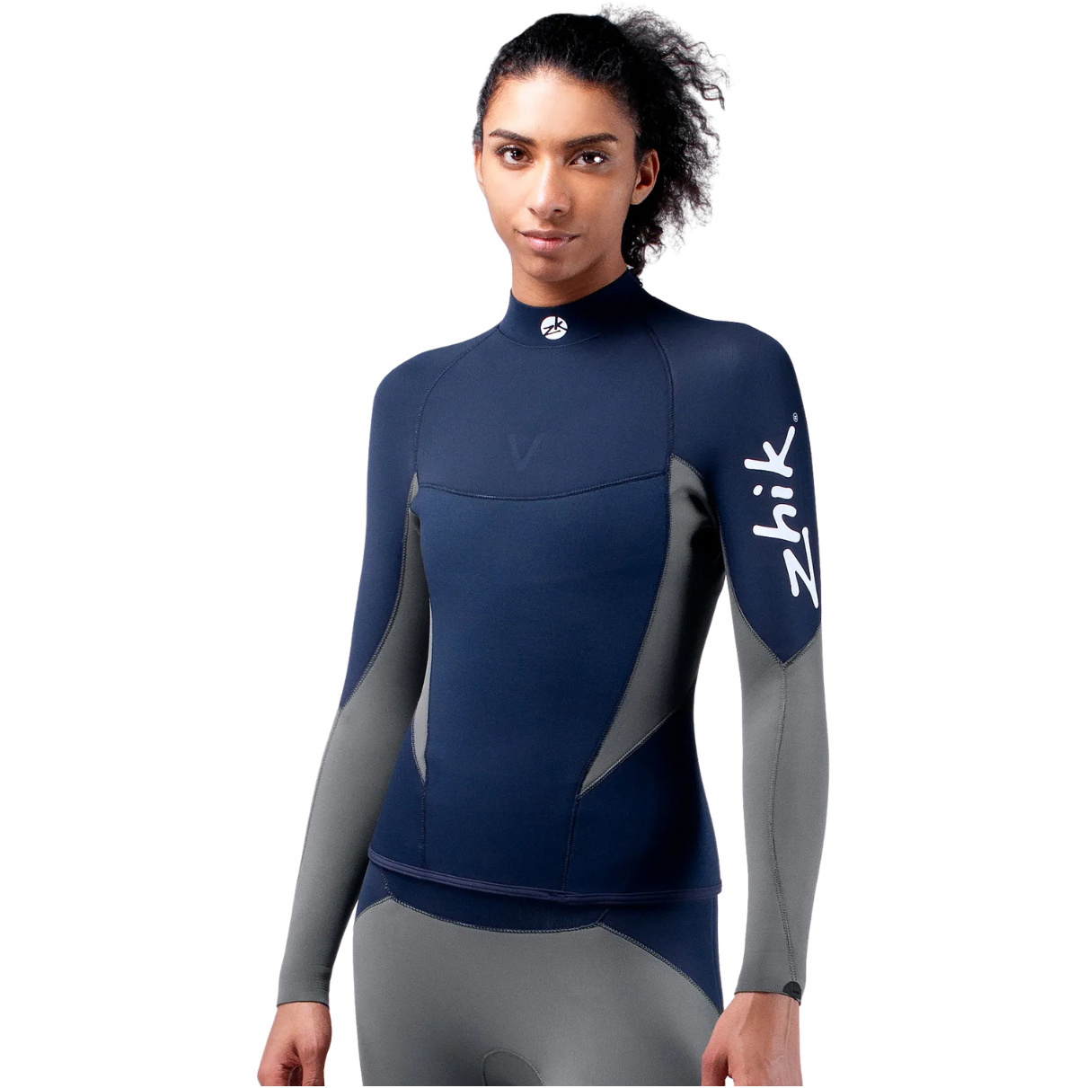 Zhik Womens Superwarm V Neoprene Top DTP1120W - Navy